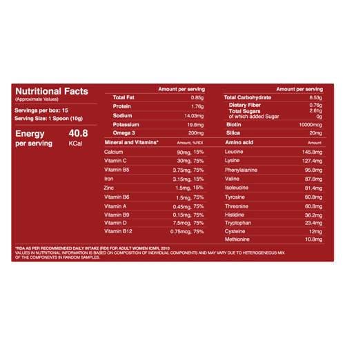 &Me Biotin Plant Based Complete Hair Nutrition - Distacart