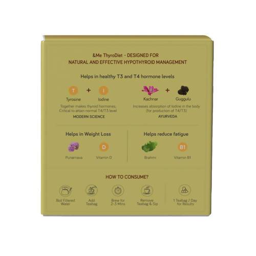 &Me Thyrodiet Tea - Distacart